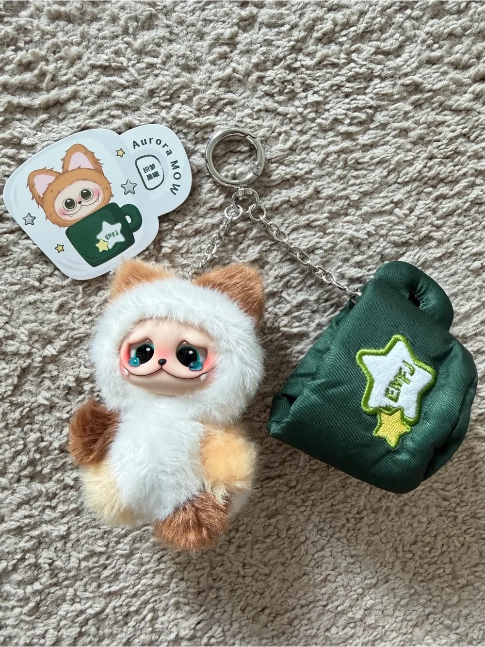 Bond MOW MOW ENFJ Plush Keychain Aurora MOW Series Collectible Doll